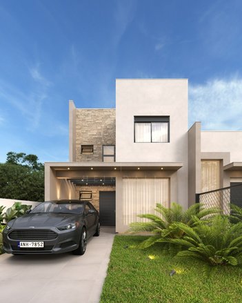 house em Rua Balneario Pinhal, Parque Netto - Portão - RS