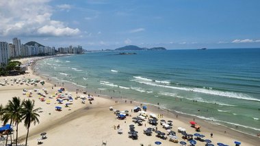 apartment em Avenida General Monteiro de Barros, Vila Luis Antônio - Guarujá - SP