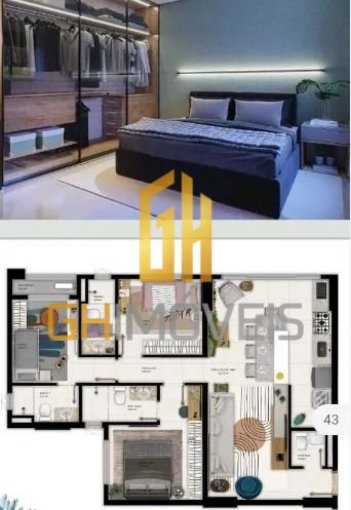 apartment em Rua Camilo Flamarion, Serrinha - Goiânia - GO