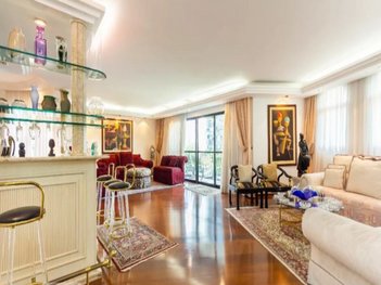 apartment em Avenida Chibarás, Moema - São Paulo - SP