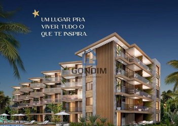 apartment em Avenida Litorânea, Cararu - Eusébio - CE