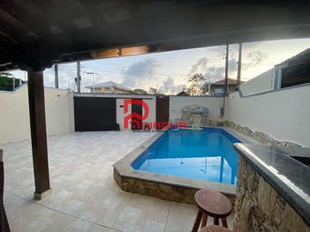 house em Rua Zequinha de Abreu, Solemar - Praia Grande - SP