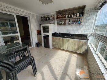 apartment em Avenida Marechal Hermes, Canto do Forte - Praia Grande - SP