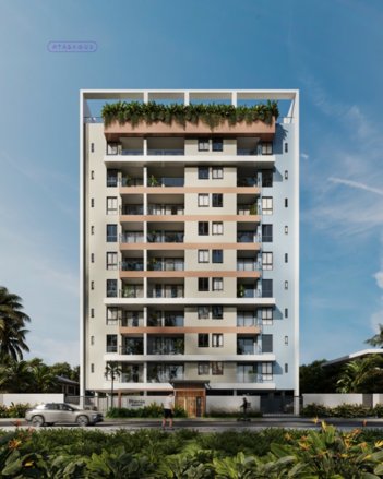 apartment em Rua Paulo Roberto de Souza Acioly, Bessa - João Pessoa - PB