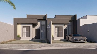 house em Rua Frederico Ianke, Recanto Tropical - Cascavel - PR