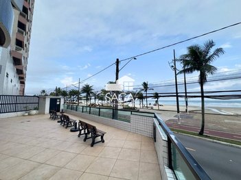 apartment em Rua Alfonso Bovero, Ocian - Praia Grande - SP