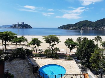 apartment em Avenida Embaixador Pedro de Toledo, Centro - São Vicente - SP