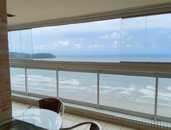 apartment em Avenida Presidente Castelo Branco, Guilhermina - Praia Grande - SP
