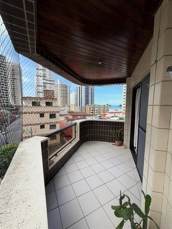 apartment em Avenida Nossa Senhora de Fátima, Caiçara - Praia Grande - SP