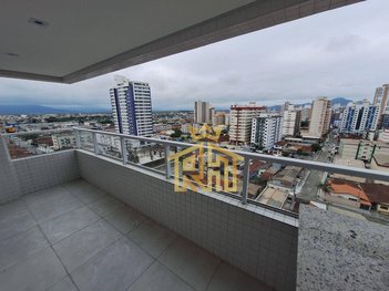 apartment em Rua Pero Vaz de Caminha, Aviação - Praia Grande - SP