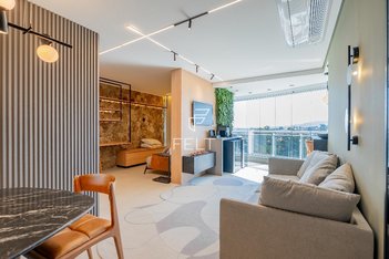 apartment em Alameda Leblon, Dezoito do Forte Empresarial/Alphaville. - Barueri - SP