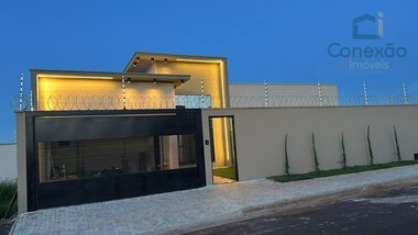 house em Rua Professora Geralda Mendonça, Residencial Canaã II - Rio Verde - GO
