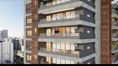 apartment em Alameda dos Nhambiquaras, Indianópolis - São Paulo - SP
