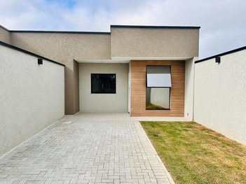 house em Rua Hamilton Daldin, Barro Preto - São José dos Pinhais - PR
