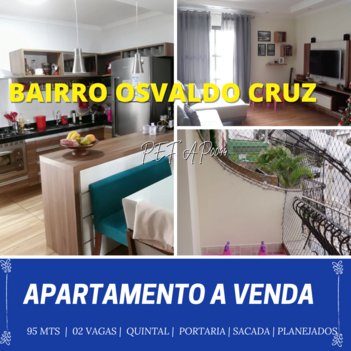 apartment em Avenida Vital Brasil Filho, Osvaldo Cruz - São Caetano do Sul - SP