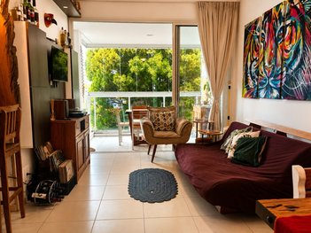 apartment em Servidão Catavento, Campeche - Florianópolis - SC