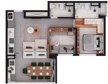 apartment em Rua Ministro Sinésio Rocha, Jardim Vera Cruz - São Paulo - SP