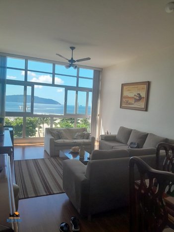 apartment em Rua Saldanha da Gama, Itararé - São Vicente - SP