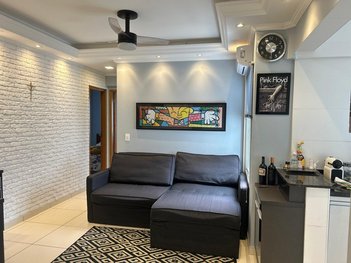 apartment em Rua Santa Cruz, Centro - São Vicente - SP