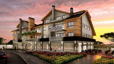 apartment em Avenida Borges de Medeiros, Centro - Gramado - RS