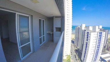 apartment em Rua Luiz Antônio de Andrade Vieira, Boqueirão - Praia Grande - SP
