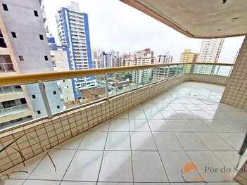 apartment em Rua Pero Vaz de Caminha, Aviação - Praia Grande - SP