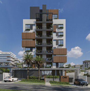 apartment em Rua Estados Unidos, Boa Vista - Curitiba - PR