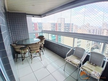 apartment em Rua Guimarães Rosa, Ocian - Praia Grande - SP