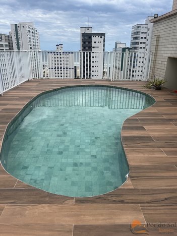 apartment em Rua Rubens Ferreira Martins, Guilhermina - Praia Grande - SP