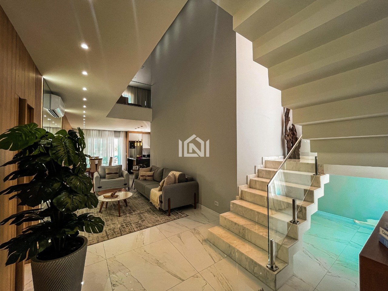 casa a venda no condominio reserva santa paula - hall de entrada