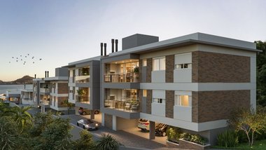 apartment em Estrada Haroldo Soares Glavan, Cacupé - Florianópolis - SC