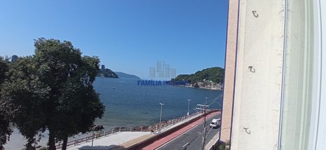 apartment em Avenida Presidente Getúlio Vargas, Morro dos Barbosas - São Vicente - SP