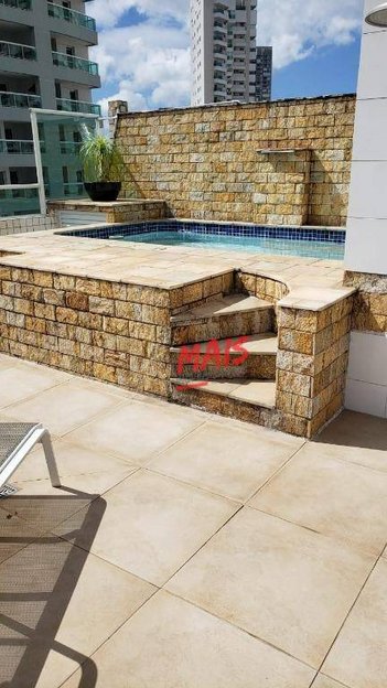 apartment em Avenida Marechal Deodoro, Gonzaga - Santos - SP