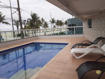 apartment em Avenida Presidente Castelo Branco, Guilhermina - Praia Grande - SP