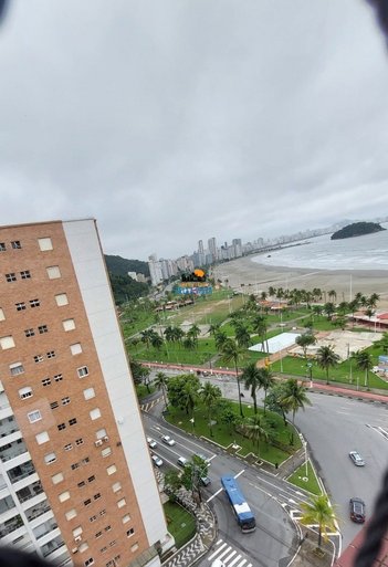 apartment em Avenida Manoel da Nóbrega, Itararé - São Vicente - SP