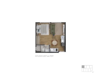 apartment em Rua José Boiteux, Centro - Florianópolis - SC