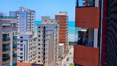 apartment em Avenida Costa Machado, Canto do Forte - Praia Grande - SP