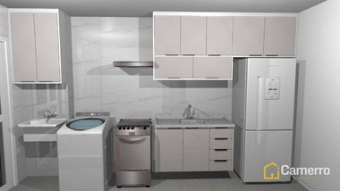 apartment em Rua Dois, Chácara São Sebastião - Santa Bárbara D'Oeste - SP