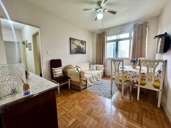 apartment em Rua Paraíba, Pompéia - Santos - SP