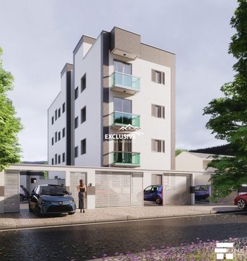 apartment em Rua dos Cravos, Jardim das Flores - Ibirité - MG