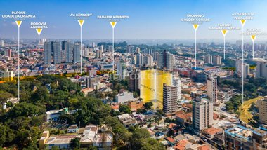 apartment em Rua José Monteiro Filho, Centro - São Bernardo do Campo - SP