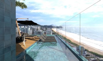 apartment em Rua Miguel Francisco Borges, Praia Brava de Itajaí - Itajaí - SC