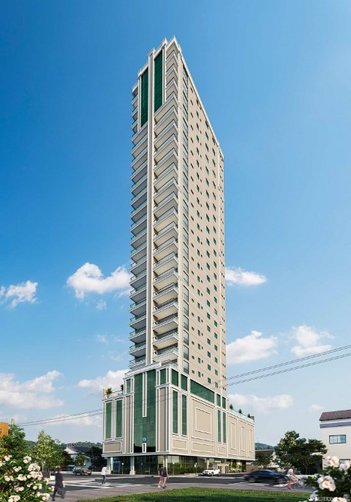 apartment em Rua 234, Meia Praia - Itapema - SC